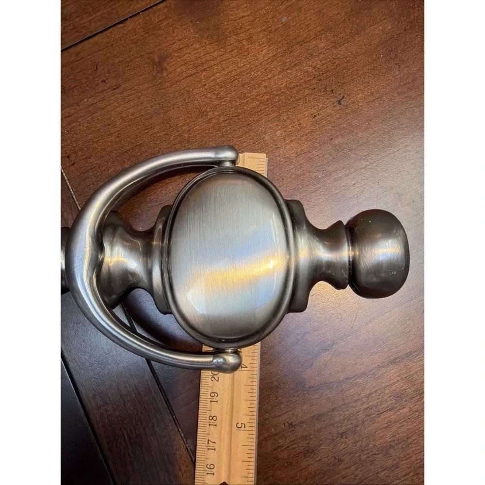 Vintage Heavy Nickel Door Knocker Brand New! 7